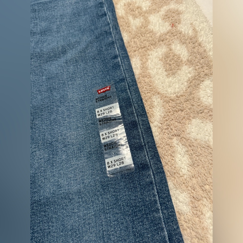 Levi’s Wedgie Straight Jeans // Size 8 Short - Picture 4 of 7